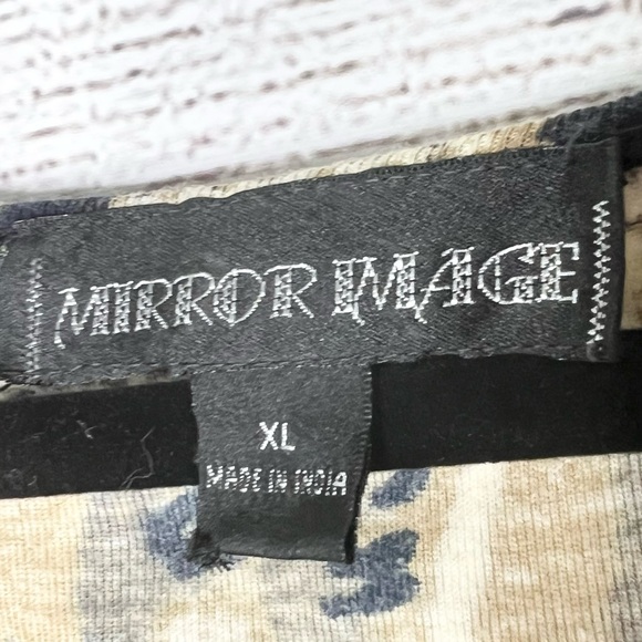 Vintage Animal Print Cheetah Leopard Patchwork Print T-Shirt Top Size XL - Picture 5 of 8